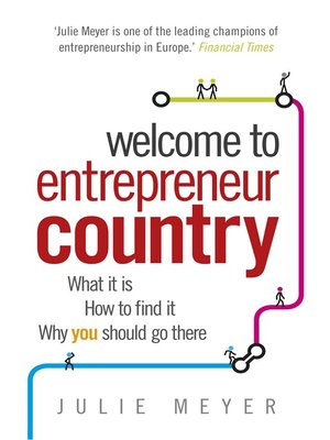 cover image of Welcome to Entrepreneur Country